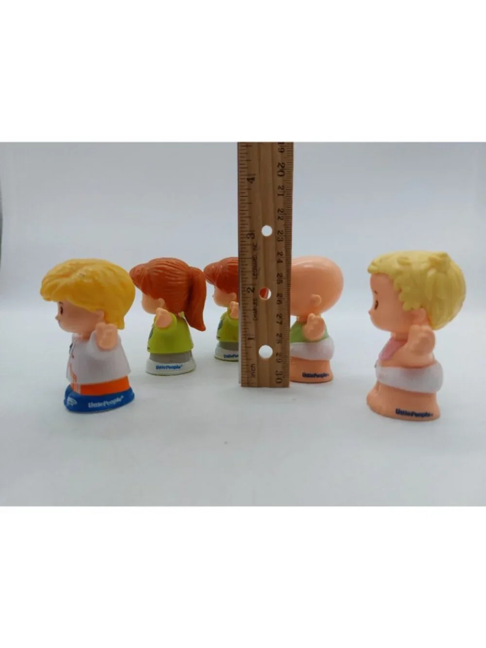 Fisher Price Little People Baby Toddler Girl Boy 1 School Boy 2 Bus Drivers Lot